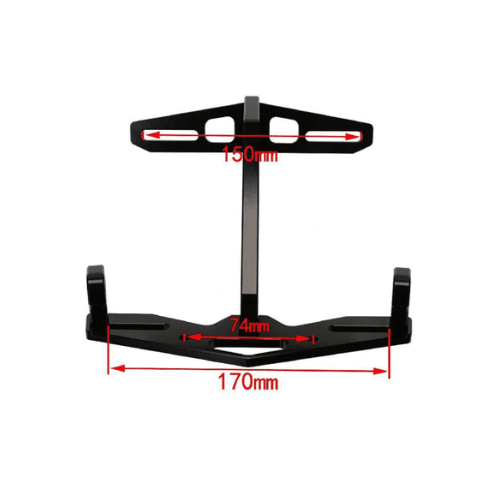 Porta Patente Aluminio Deportivo 🏍️ - Imagen 2