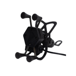 📱🏍️ Soporte de Celular Araña con Cargador USB