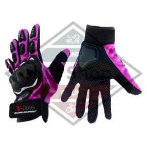 Verano - Guantes con Protecciones Rosado
