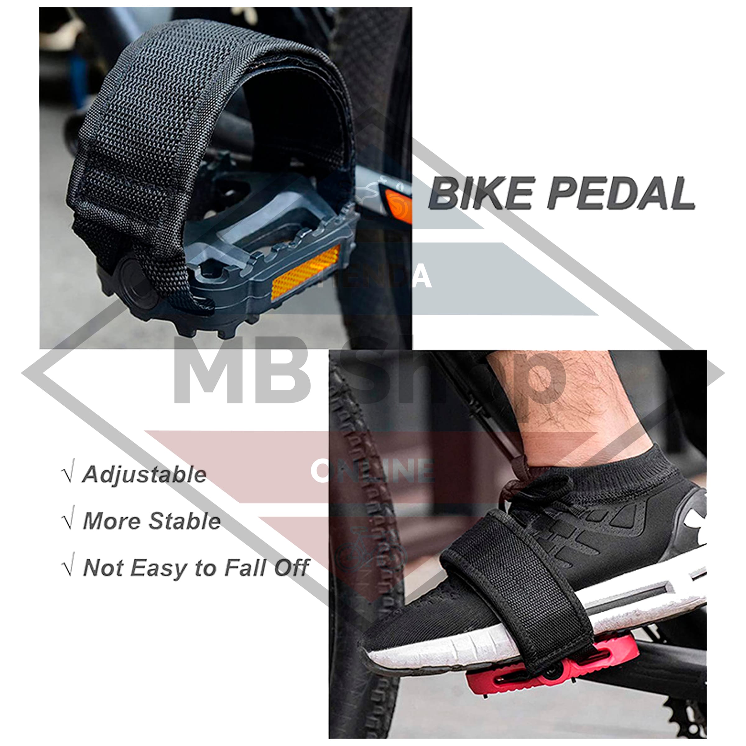 Straps pedales Bicicleta - Imagen 4