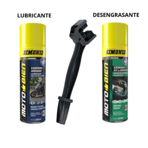 🧼 Kit de Limpieza y Lubricación para Cadenas – 3 en 1 (Uso Urbano)